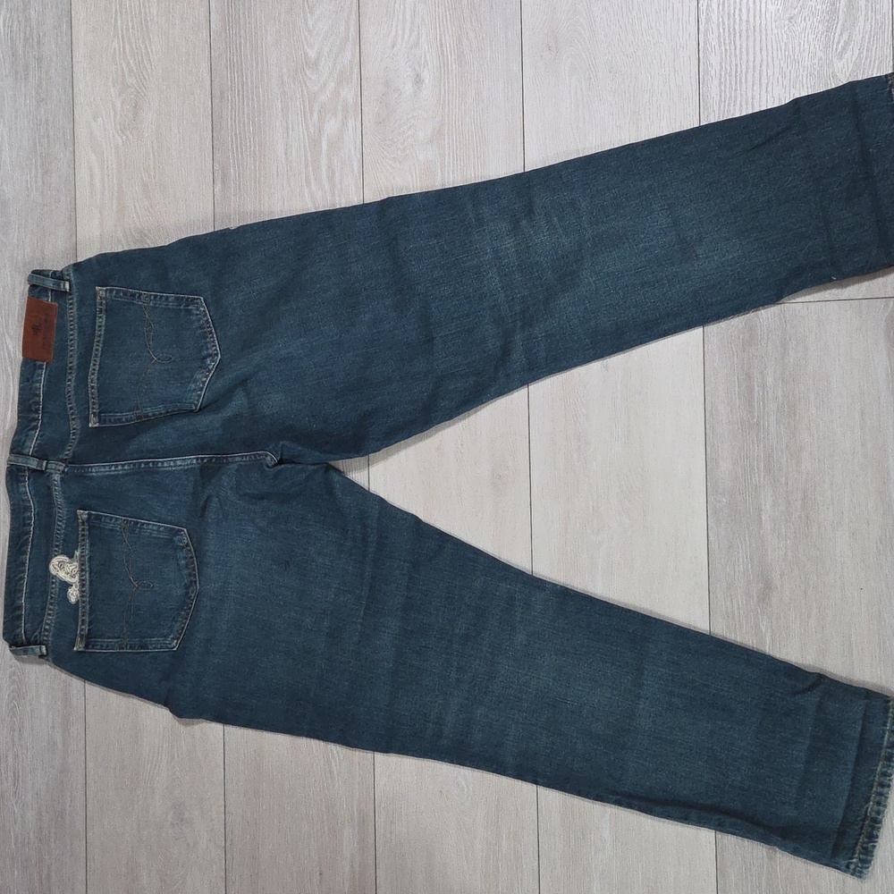 Ralph Lauren Blue Denim Jeans with Brown Label - Picture 4 of 7